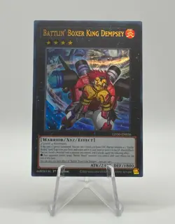 Battlin' Boxer King Dempsey LD10-EN036 UR 1st ED - Legendary Duelists - YuGiOh - Image 1