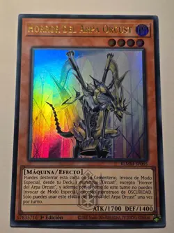 Orcust Harp Horror●YUGIOH●BLMM●SPANISH●ULTRA RARE●1st●NM●E537 - Image 1