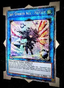 Sky Striker Ace - Hayate RA04-EN073 Quarter Century Rare 1st Edition Yugioh - Image 1