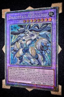 Dracotail Arthalion JUSH-EN006 Starlight Rare 1st Edition Yugioh - Image 1
