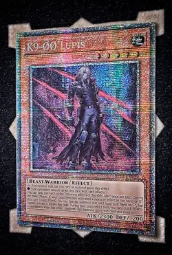K9-OO Lupis JUSH-EN034 Starlight Rare 1st Edition Yugioh - Image 1