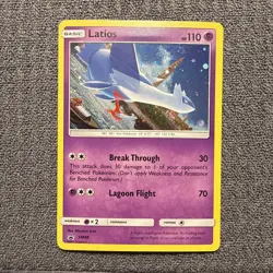 Latios #SM88 - Sun & Moon Black Star Promo - Cosmos Holo Pokemon Card - Image 1
