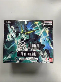 BANDAI Gundam Card Game Phantom Aria Booster Box GD04 English Sealed - Image 1