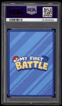 2023 PSA 10 Gem Mint Pikachu My First Battle Deck Pokemon Card - Image 2