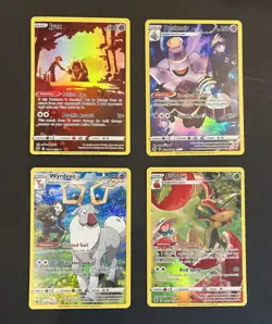 Pokemon Trainer Gallery Card Lot 4 Cards Flapple Dusknoir Wyrdeer Jynx NM - Image 1