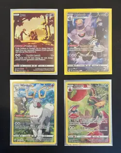 Pokemon Trainer Gallery Card Lot 4 Cards Flapple Dusknoir Wyrdeer Jynx NM - Image 4