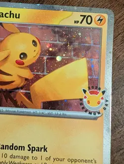 Pikachu 051/162 2026 Pokemon Day Promo Card - Pokemon TCG - NM - Image 3