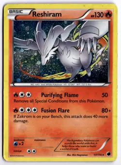 Reshiram - 17/116 (Cosmos Holo) Promo Miscellaneous Cards & Products 017/116 LP - Image 1
