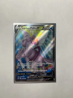 Pokemon Origin Forme Palkia V SWSH253 Promo Full Art Holo Card 220 HP EN - Image 1