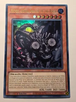 Redox, Dragon Ruler of Boulders●YUGIOH●BLMM●SPANISH●ULTRA RARE●1st●NM●E522 - Image 1