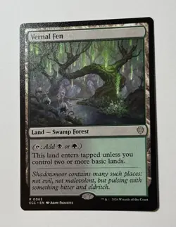 Vernal Fen #63 (NM) ECC Magic MTG - Image 1