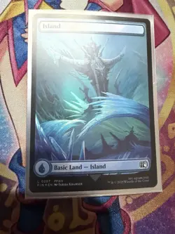 Magic The Gathering MTG ISLAND (297) Final Fantasy NM Near Mint - Image 1