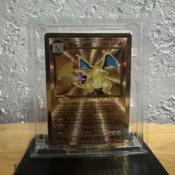 Pokemon Celebrations Charizard 004/102 Metal Promo - Image 1