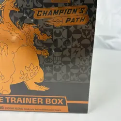 Champion's Path ETB Elite Trainer Box Pokemon TCG New/Sealed (2021) Shrink Tear - Image 4