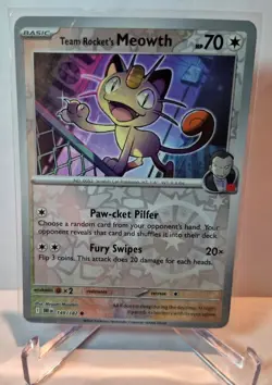 Lot of (2) Meowth Pokemon Cards - 149/182 Destined + 0203/07 Chinese CBB3C - Image 2