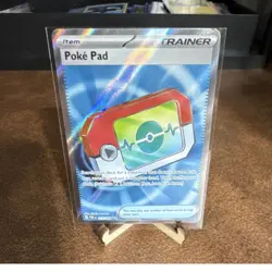 Pokemon TCG Poke Pad 007/200 SWSH09 Brilliant Stars Trainer Item Foil - Image 1