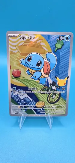 2026 Pokemon TCG First Partner Squirtle #39 Illustration Kanto Promo #1 - Image 1