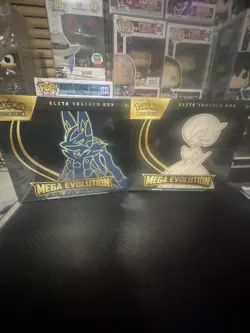 Pokemon Mega Evolution Meg Elite Trainer Box’s ETB Set Of 2 Sealed - Image 1