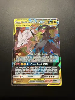 Pokemon TCG Reshiram & Zekrom GX 157/236 Cosmic Eclipse Tag Team - Image 1