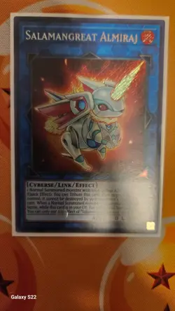 Near Mint Yugioh Salamangreat Almiraj Secret Rare 1st Edition BLHR-EN054 - Image 1
