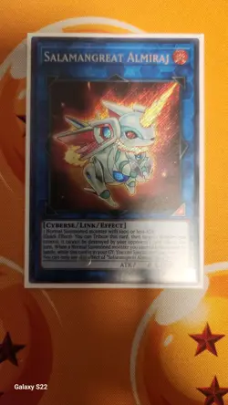 Near Mint Yugioh Salamangreat Almiraj Secret Rare 1st Edition BLHR-EN054 - Image 2