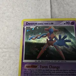 LP Deoxys Normal Forme 1/146 Holo Pokemon Legends Awakened - Image 3