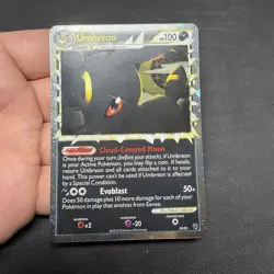 Pokemon TCG Umbreon Prime Undaunted Holo Rare 86/90 2010 Near Mint - Image 1