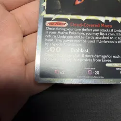 Pokemon TCG Umbreon Prime Undaunted Holo Rare 86/90 2010 Near Mint - Image 5
