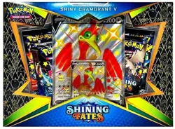 Pokemon TCG Shining Fates Shiny Cramorant V Collection Box - Image 1
