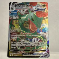 The Pokemon Company Rayquaza VMAX 101/159 Crown Zenith Ultra Rare Holo 320HP - Image 1