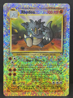 Rhydon 35/110 Reverse Holo Pokemon Legendary Collection - Image 1