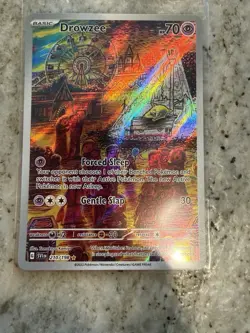 DROWZEE 2023 Pokemon TCG SV01 Scarlet & Violet #210/198 ILLUSTRATION RARE HOLO - Image 2