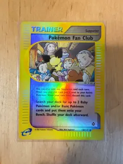 Pokemon Fan Club 130/147 Aquapolis Reverse Holo NM - Image 1