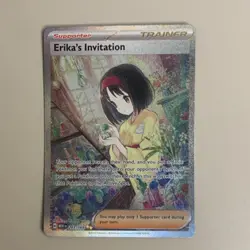 Erika's Invitation 203/165 SV Scarlet & Violet 151 SIR Holo English Pokemon TCG - Image 2