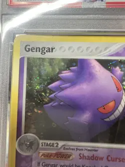 2006 POKEMON EX LEGEND MAKER GENGAR #5/92 RARE HOLO FOIL PSA 9 | SWIRL | 💎🔥 - Image 5