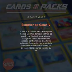 Carte Pokemon Electhor de Galar-V 174/198 Holo Regne de Glace PSA 9 ✨ - Image 4