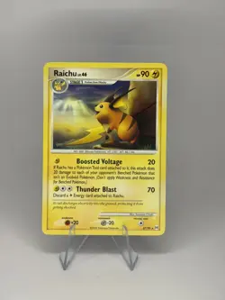 2009 Pokemon TCG Platinum Arceus Raichu Lv.46 HP 90 Regular Non holo 27/99 NM - Image 1