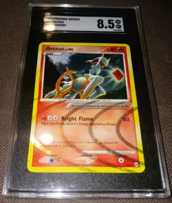 Arceus Lv. 100 Pokemon Arceus AR3 Holo 2009 SGC 8.5 - Image 3