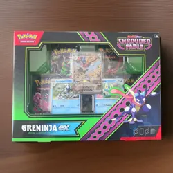 Pokemon TCG: Greninja ex Special Illustration Box Shrouded Fable New Sealed - Image 1