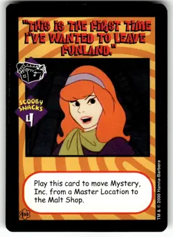 2000 Scooby-Doo! Expandable Card Game Daphne - Image 1