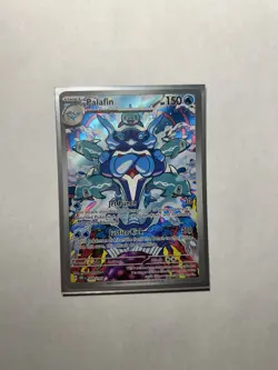 -NEW- 2023 Pokemon Palafin (200/197)-Full Art-Obsidian Flames-Illustration Rare - Image 1