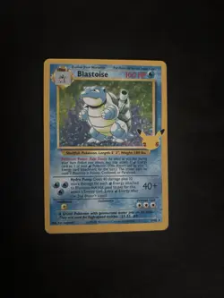 Blastoise 2/102 Celebrations: Classic Collection Holo Pokemon TCG -NM - Image 1