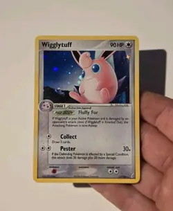 Wigglytuff 13/100 Holo Rare Crystal Guardians Pokemon LP - Image 3