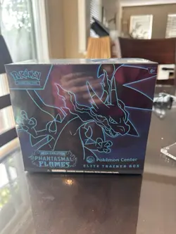 Pokemon TCG Mega Evolution Phantasmal Flames Elite Trainer Box ETB - Image 1