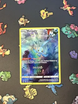 Pokemon TCG - Manaphy - Crown Zenith GG06/GG70 Galarian Gallery Full Art Holo - Image 1