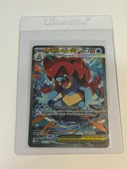 Pokemon TCG Mega Feraligator SIR 274/217 Ascended Heroes English Pack Fresh - Image 1