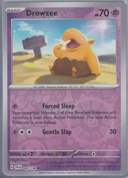 Pokemon SV1 EN Scarlet&Violet Drowzee 082/198 Rare Reverse Holo GE-105 - Image 1