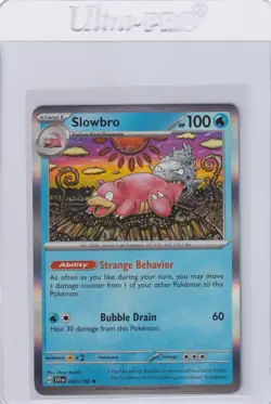 Pokemon SV1 EN Scarlet & Violet Slowbro 043/198 Holo Rare GE-1 - Image 1