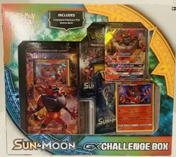 Pokemon Sun & Moon GX Challenge Box with Incineroar GX - New/Sealed - Image 1