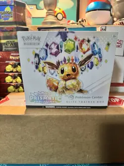Pokemon Prismatic Evolutions Pokemon Center ETB – See Photos for Condition -2 - Image 1